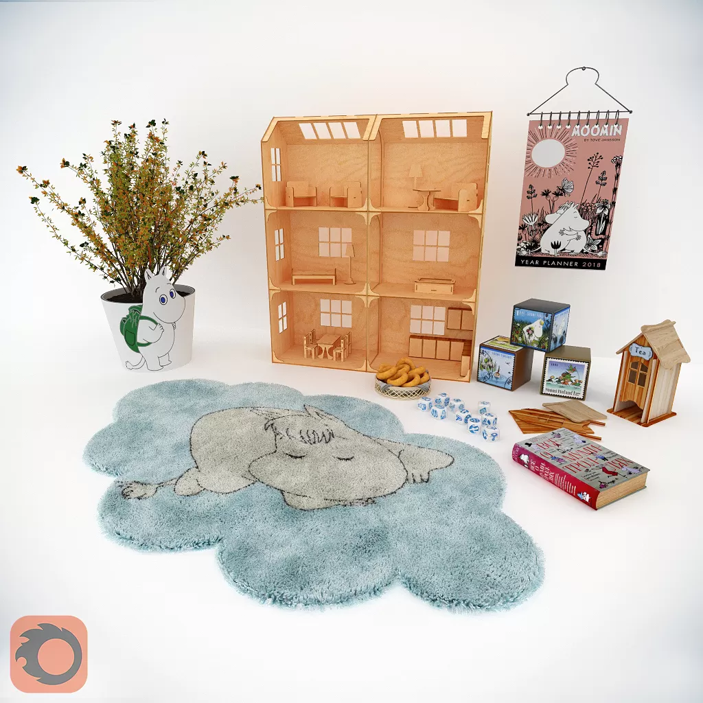 Mumitrolls set. – 2372