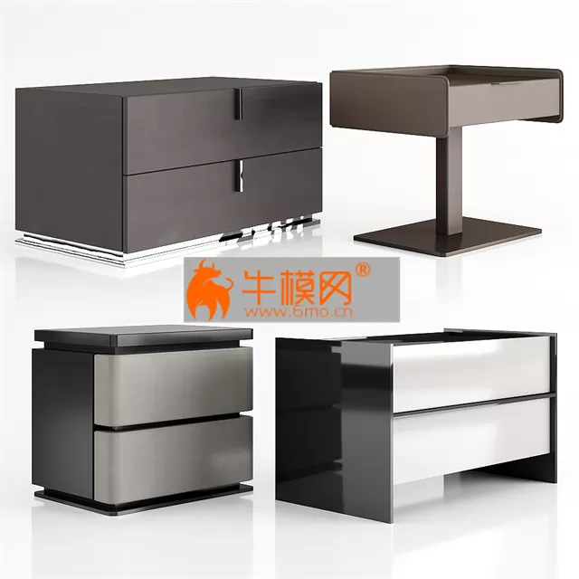 Nightstand collection, modern set – 2394