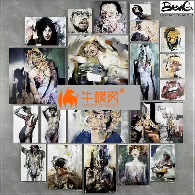 Paintings Benjamin Garcia – 2446