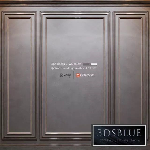 DECORATION – DECORATIVE PLASTER – 3DSKY Models – 2802