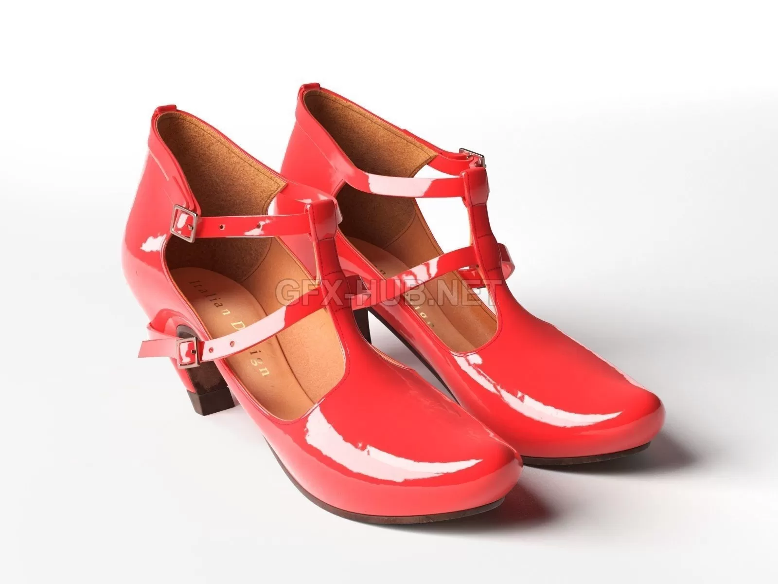 Penny Neon High Heel (max, fbx, obj, c4d) – 2474