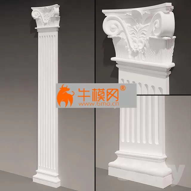 Pilaster antique type 4 – 2497