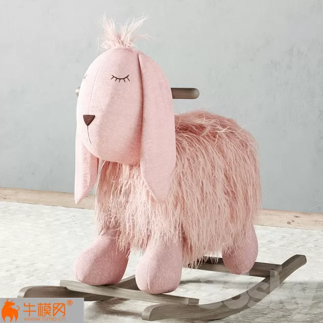 Plush Rocking Bunny – 2517