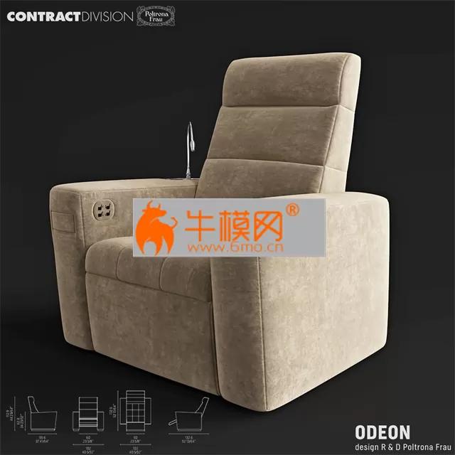 Poltrona Frau ODEON – 2535