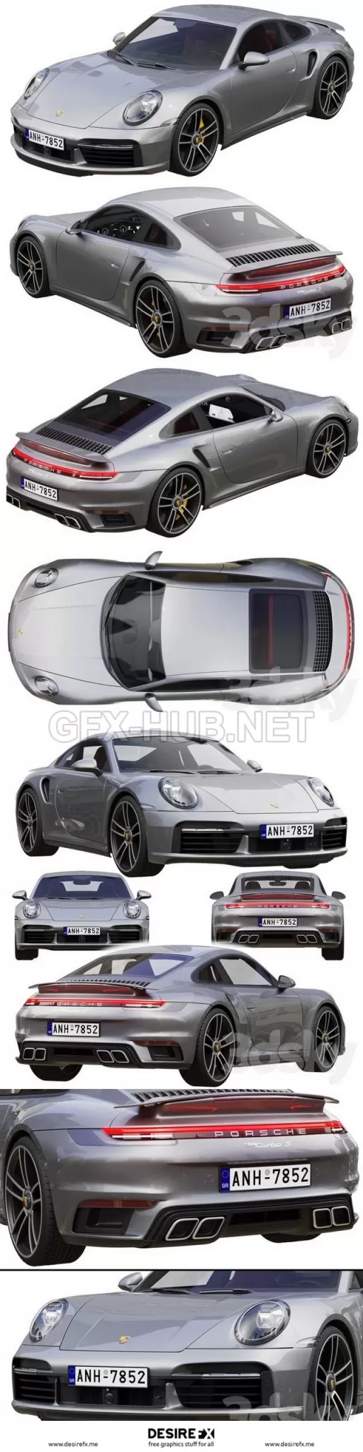 Porsche 911 Turbo S 2021 – 2548