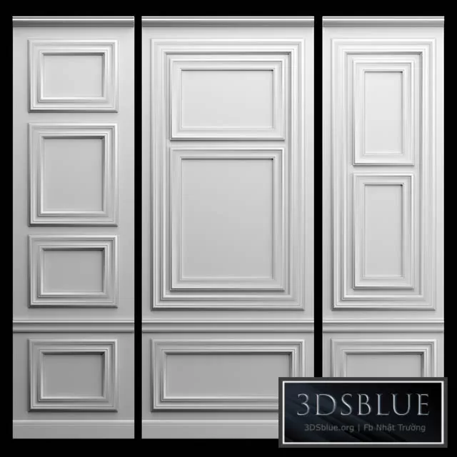 DECORATION – DECORATIVE PLASTER – 3DSKY Models – 2813