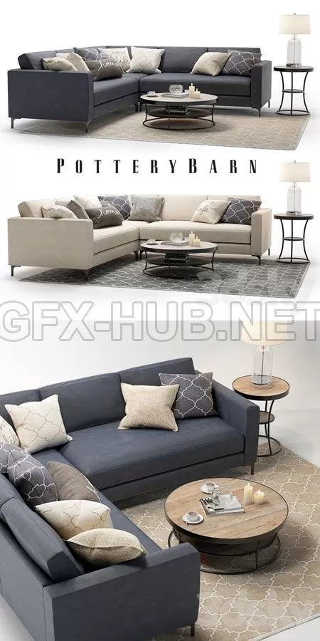 Pottery Barn Jake set 1 – 2561