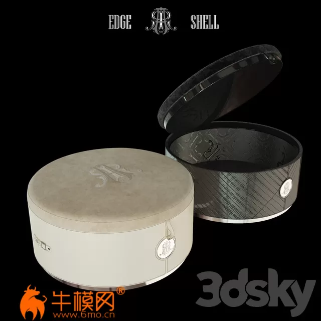 Pouf ART EDGE and SHELL – 2567