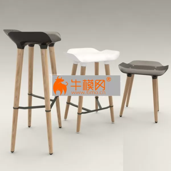 Quinze & Milan PILOT STOOL – 2601