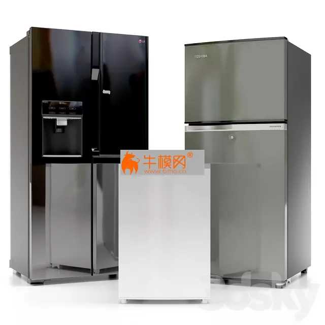 REFRIGERATOR LG, Toshiba – 2634