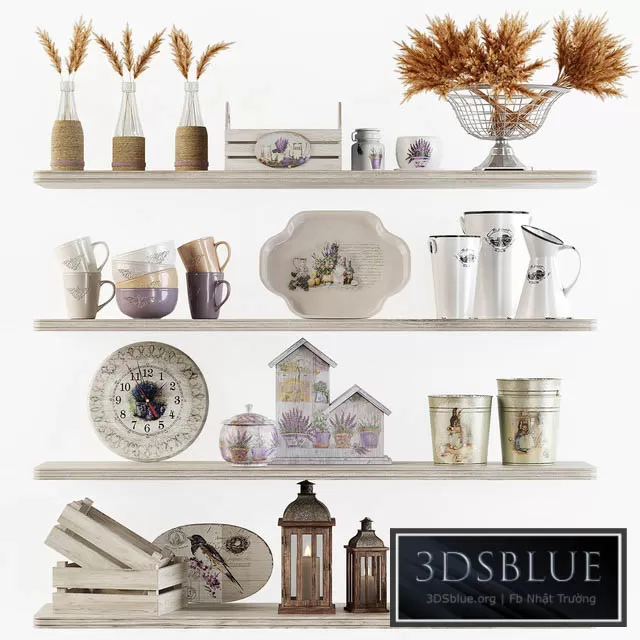 DECORATION – DECORATIVE SET – 3DSKY Models – 2827