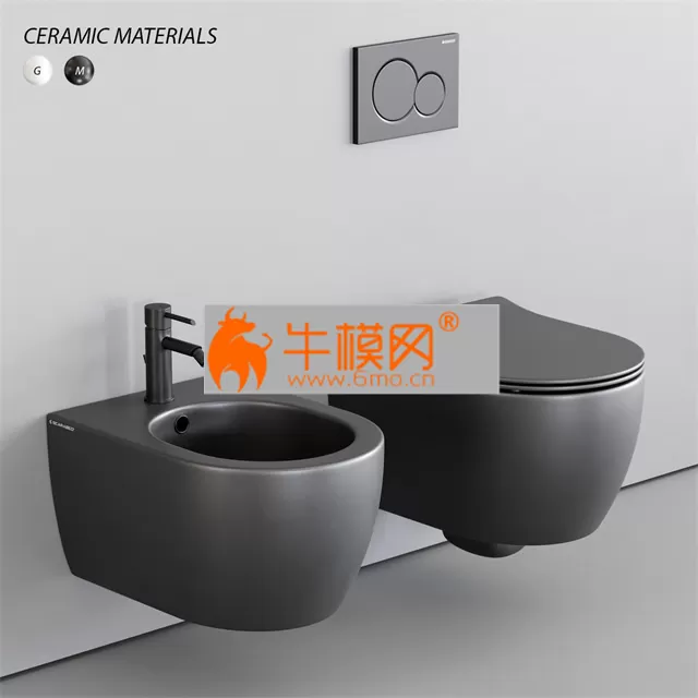 Scarabeo Ceramiche Moon Wall-Hung WC – 2728