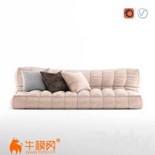 Seat Pillow Set (Vray, Corona) – 2751