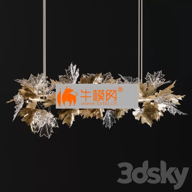 Seripi pendant leaves – 2760