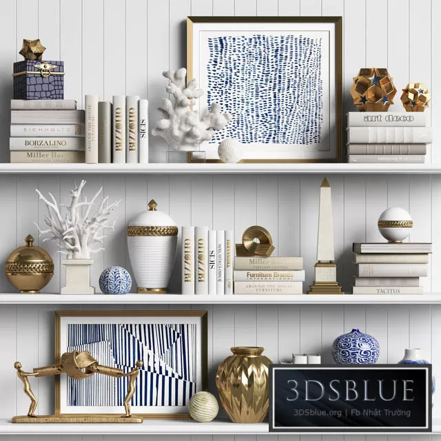 DECORATION – DECORATIVE SET – 3DSKY Models – 2835