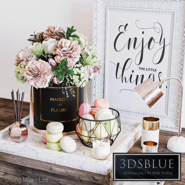 DECORATION – DECORATIVE SET – 3DSKY Models – 2836