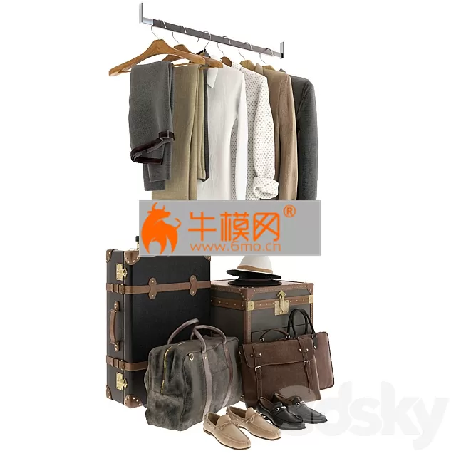 Set of clothes (Vray) – 2794 Set of clothes (Vray) – 2794