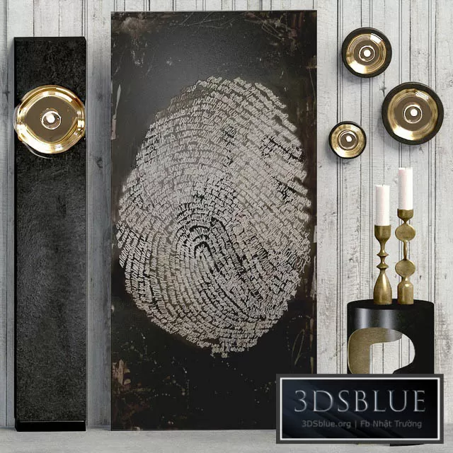 DECORATION – DECORATIVE SET – 3DSKY Models – 2839