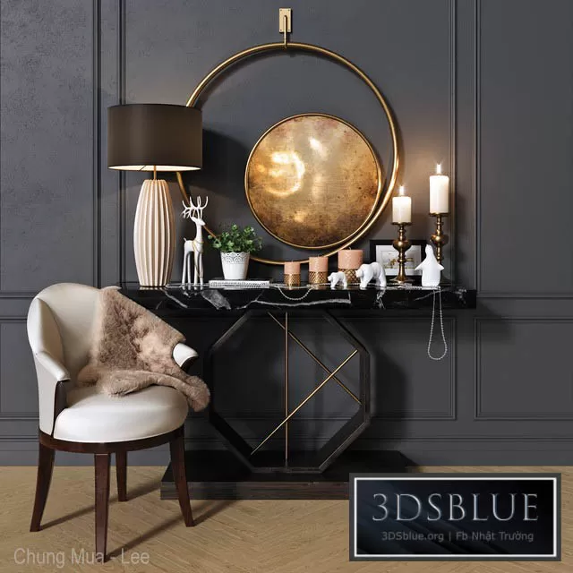 DECORATION – DECORATIVE SET – 3DSKY Models – 2840