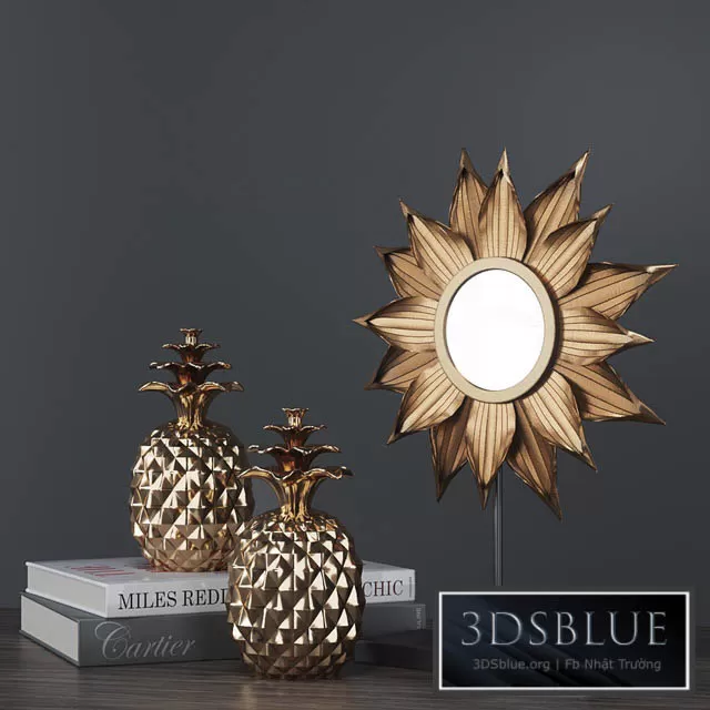 DECORATION – DECORATIVE SET – 3DSKY Models – 2841