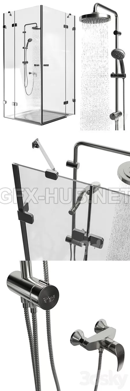 Shower Ravak Brilliant – 2851 Shower Ravak Brilliant – 2851