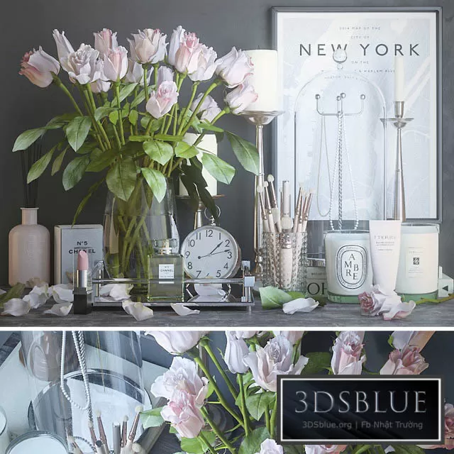 DECORATION – DECORATIVE SET – 3DSKY Models – 2845