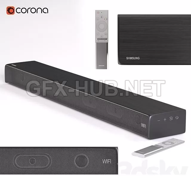 Soundbar with built-in subwoofer Samsung HW-MS550 – 2895