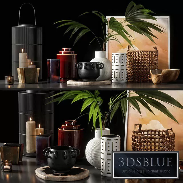 DECORATION – DECORATIVE SET – 3DSKY Models – 2847