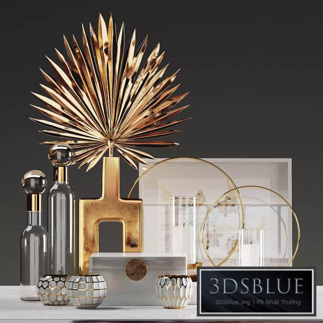 DECORATION – DECORATIVE SET – 3DSKY Models – 2848