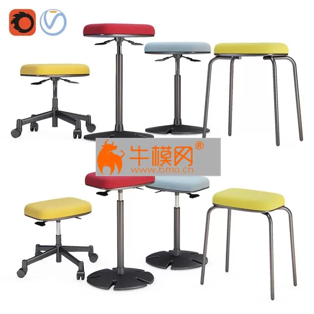 Steelcase – B – Free Sit Stand Collection – 2927 Steelcase – B – Free Sit Stand Collection – 2927