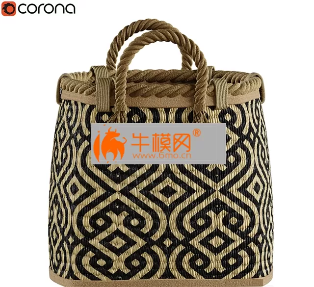 Stripes basket – 2942 Stripes basket – 2942