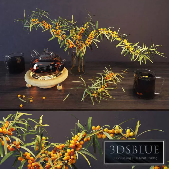 DECORATION – DECORATIVE SET – 3DSKY Models – 2851