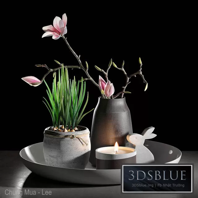 DECORATION – DECORATIVE SET – 3DSKY Models – 2852
