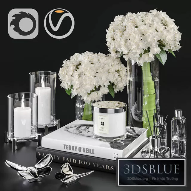 DECORATION – DECORATIVE SET – 3DSKY Models – 2854