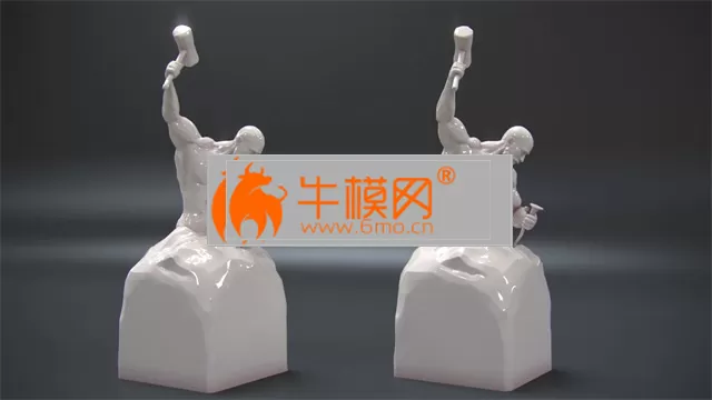 The man who made himself print model – 2999