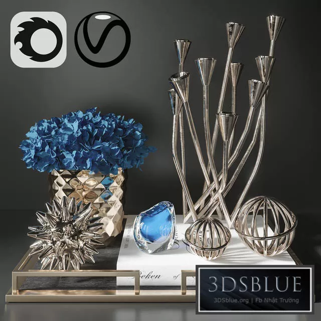 DECORATION – DECORATIVE SET – 3DSKY Models – 2861