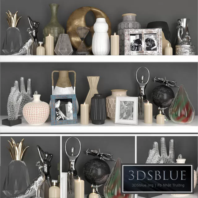 DECORATION – DECORATIVE SET – 3DSKY Models – 2867