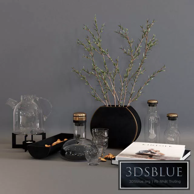 DECORATION – DECORATIVE SET – 3DSKY Models – 2870