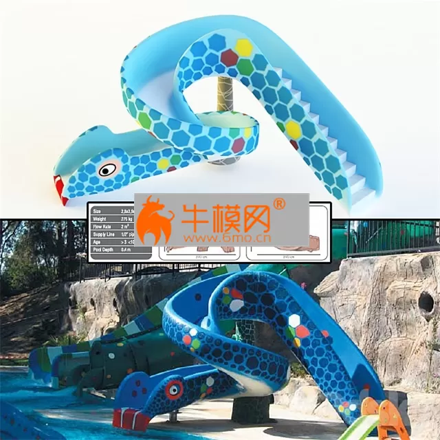 Waterslide Cobra Slide – 3152 Waterslide Cobra Slide – 3152