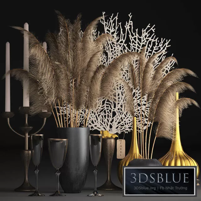 DECORATION – DECORATIVE SET – 3DSKY Models – 2873