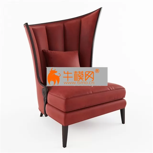 Armchair Courbure Droite – 3252