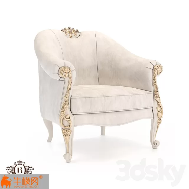 Armchair Madeleine Romano Home – 3272