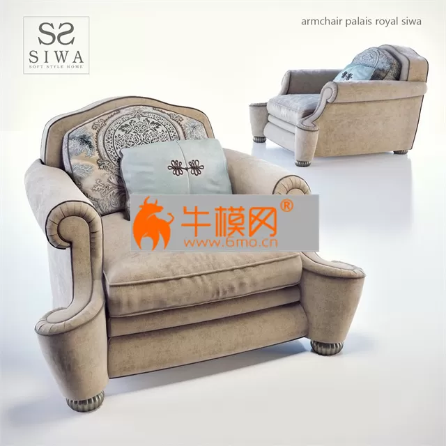 Armchair palais royal siwa – 3281