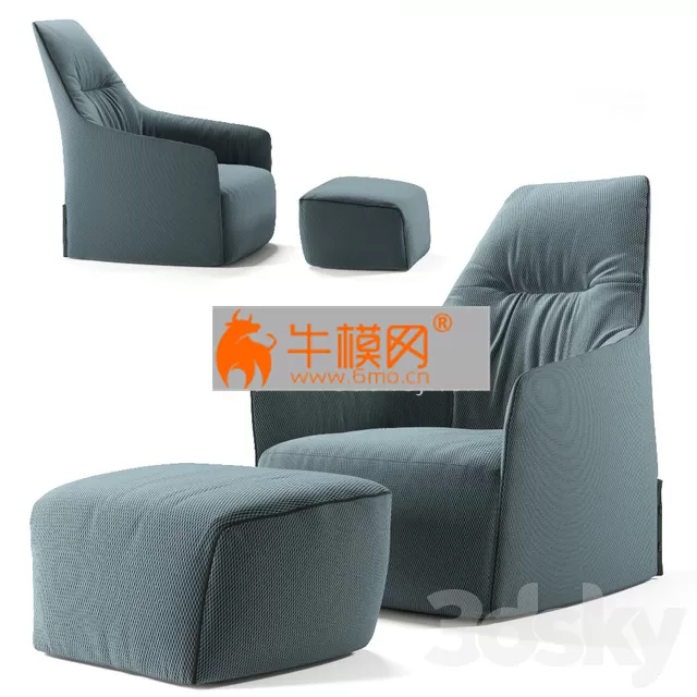 Armchair POLIFORM Santa Monika Lounge – 3286