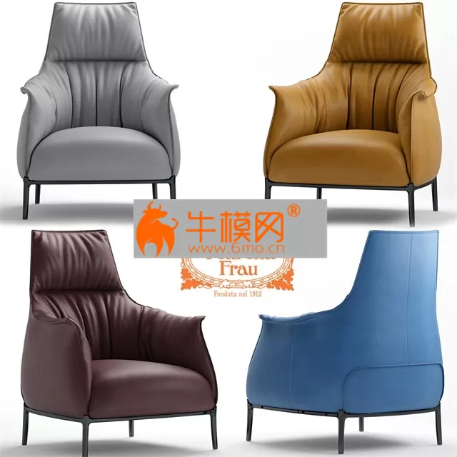 Armchair poltrona frau archibald – 3287