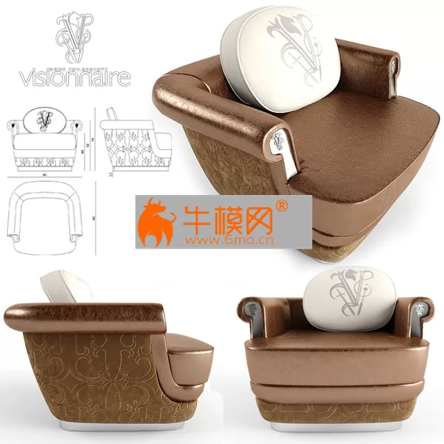 Armchair Visionnaire Matilda – 3305