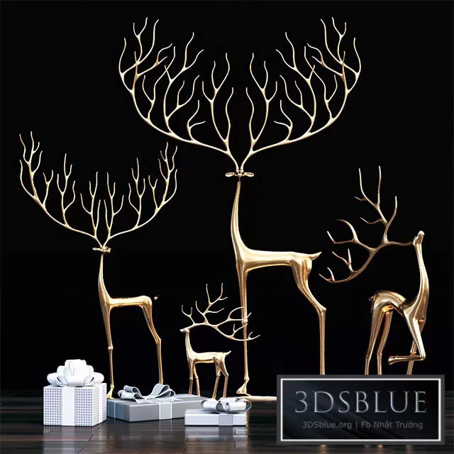 DECORATION – DECORATIVE SET – 3DSKY Models – 2888