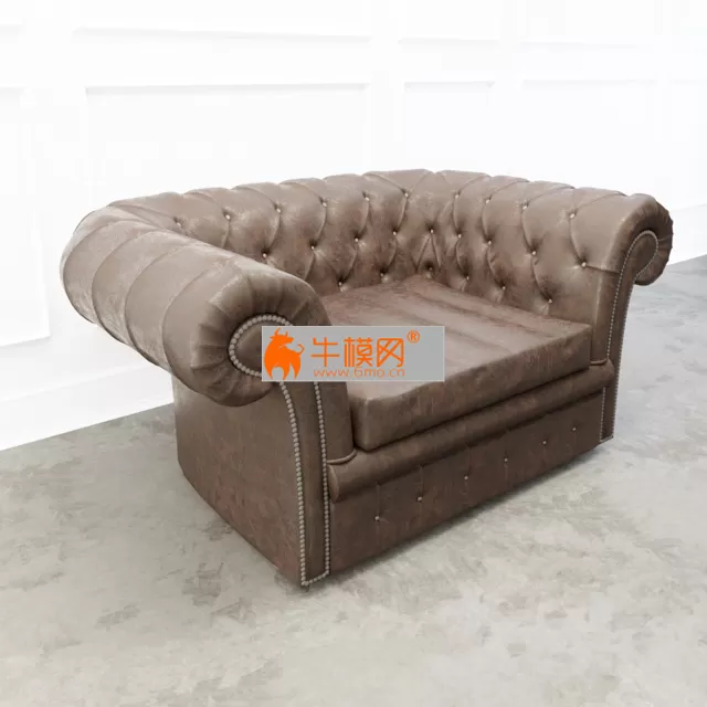 Baxter Casper Armchair – 3321