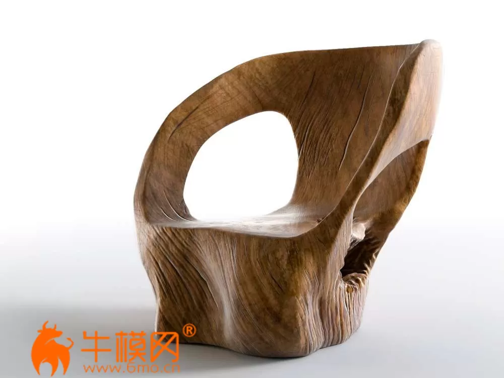 Cara Armchair 3D model – 3333