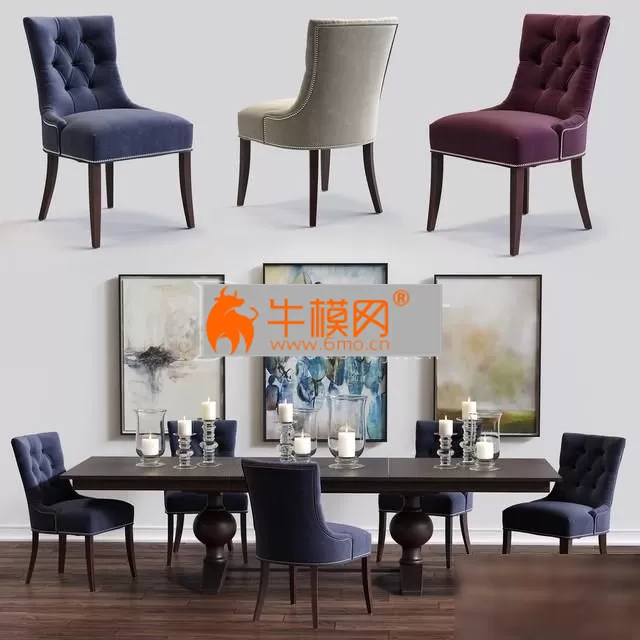 Cecelia Armchair and Winnetka Table – 3339